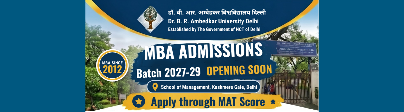 MBA Admissions 2027-29