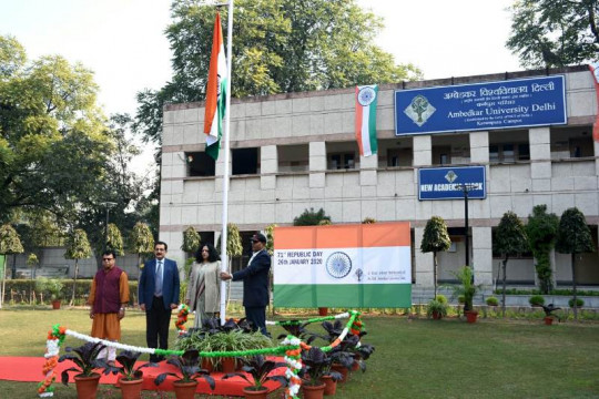 Republic Day celebrations at KP campus