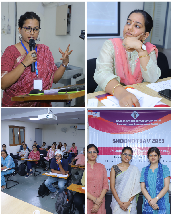 National Conference for Young Scholars (Shodhotsav at AUD)