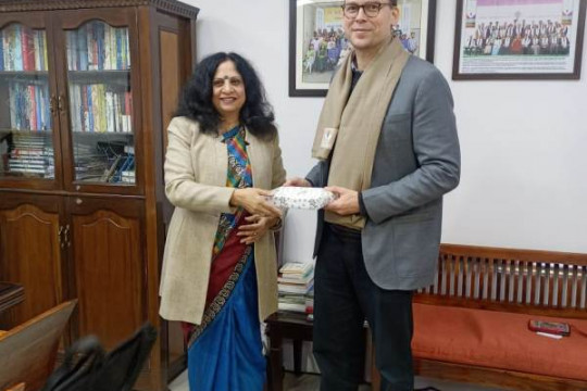 Delegates from Embassy of Denmark visited AUD