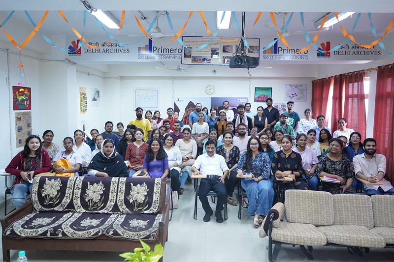 Padma Shri Shri K K Muhammed with SHRM faculty and students 06.09.24
