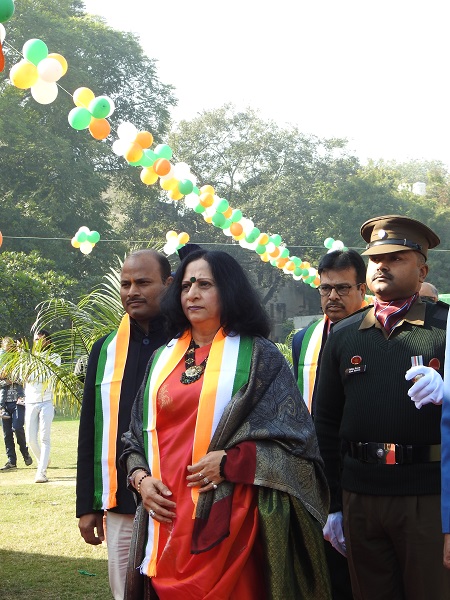 Republic Day 2025 Celebration at Karampura Campus.