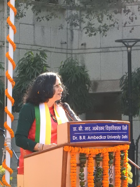 Republic Day 2025 Celebration at Karampura Campus.