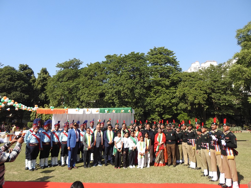 Republic Day 2025 Celebration at Karampura Campus.