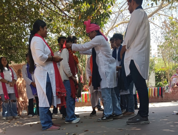 Performance at Dilli Haat