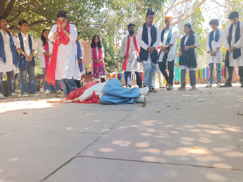 Performance at Dilli Haat