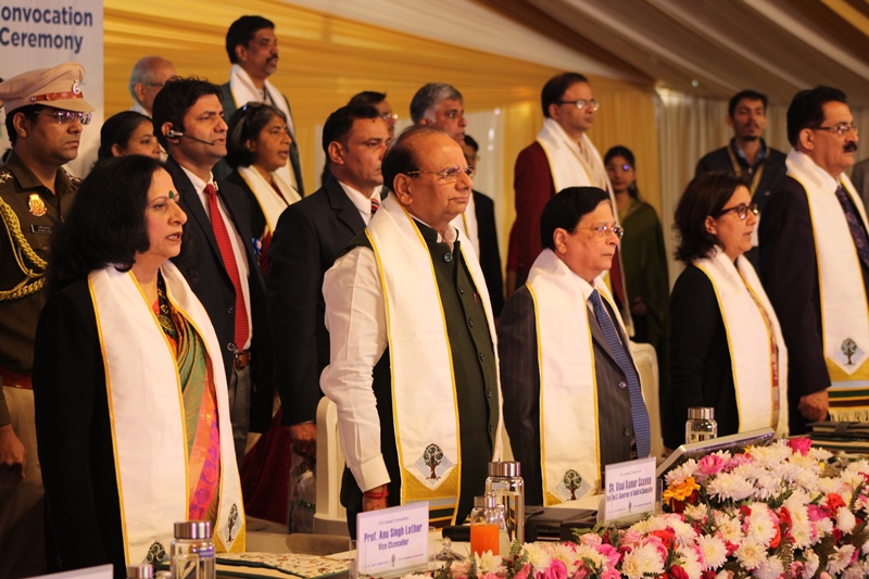 13th convocation of Dr. B.R. Ambedkar University Delhi on December 13th, 2024.