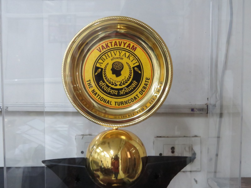 हिंदी विभाग के विद्यार्थियों द्वारा वाद–विवाद