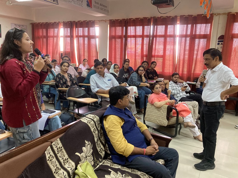 Padma Shri Shri K K Muhammed with SHRM faculty and students 06.09.24