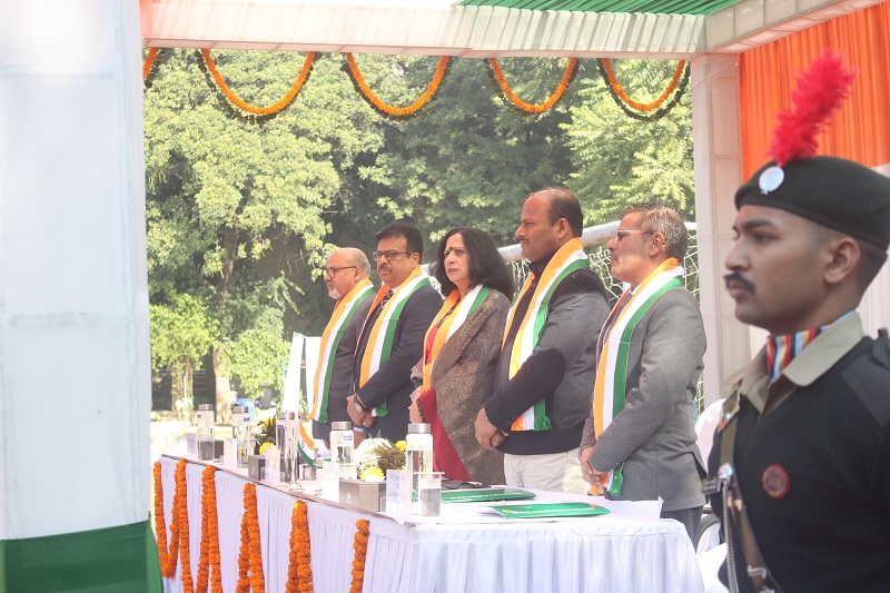 Republic Day 2025 Celebration at Karampura Campus.
