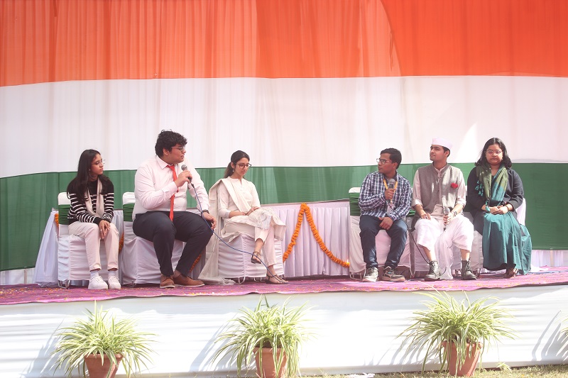 Republic Day 2025 Celebration at Karampura Campus.