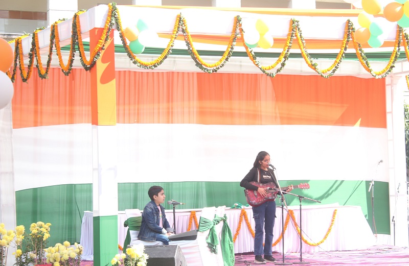Republic Day 2025 Celebration at Karampura Campus.