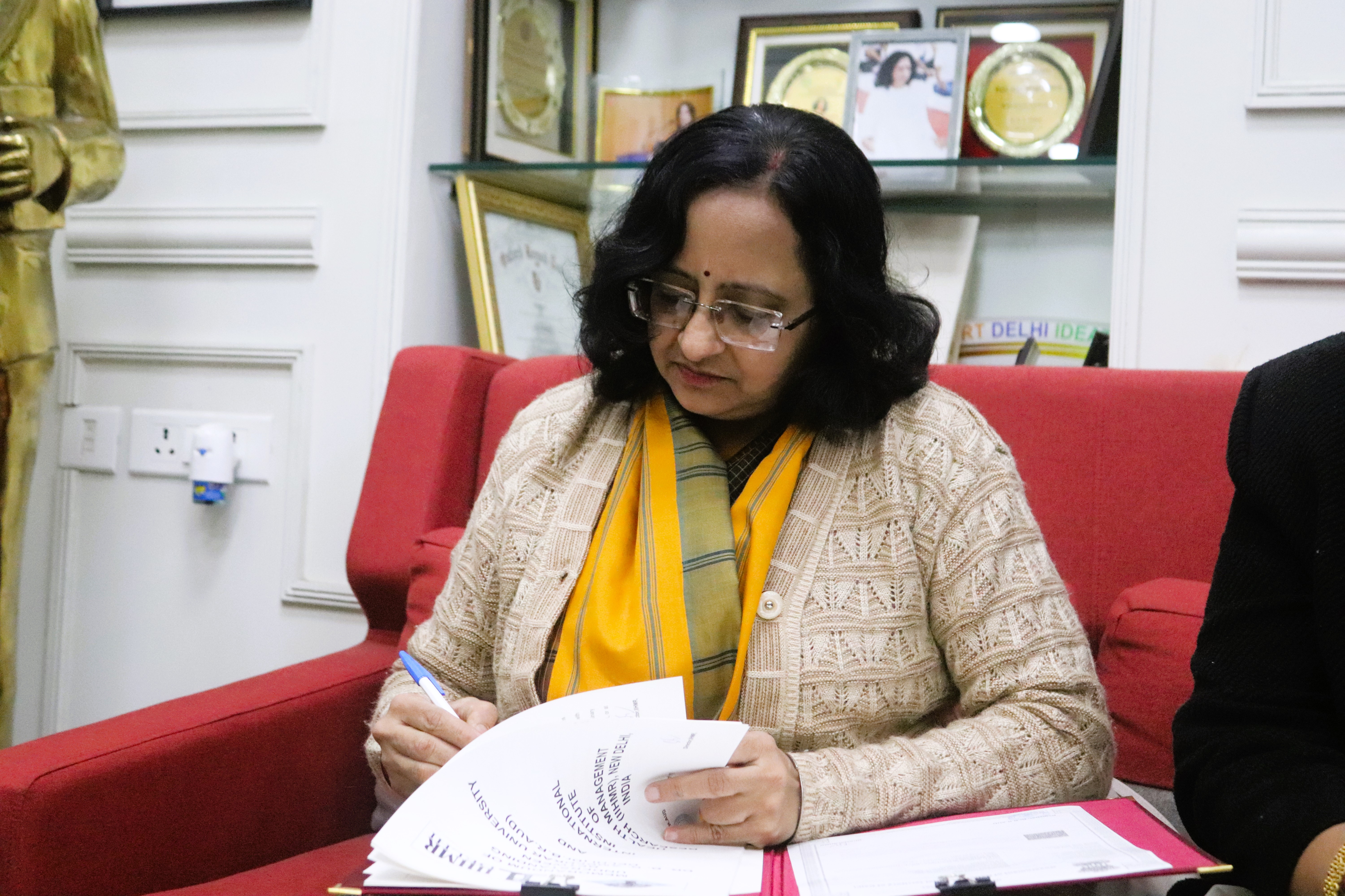 MoU Signing with IIHMR