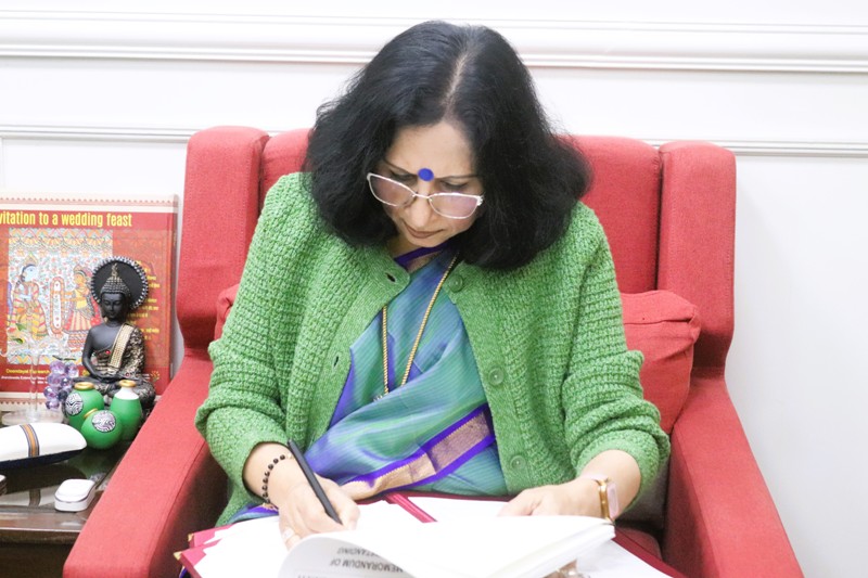 MoU Signing with IIHMR