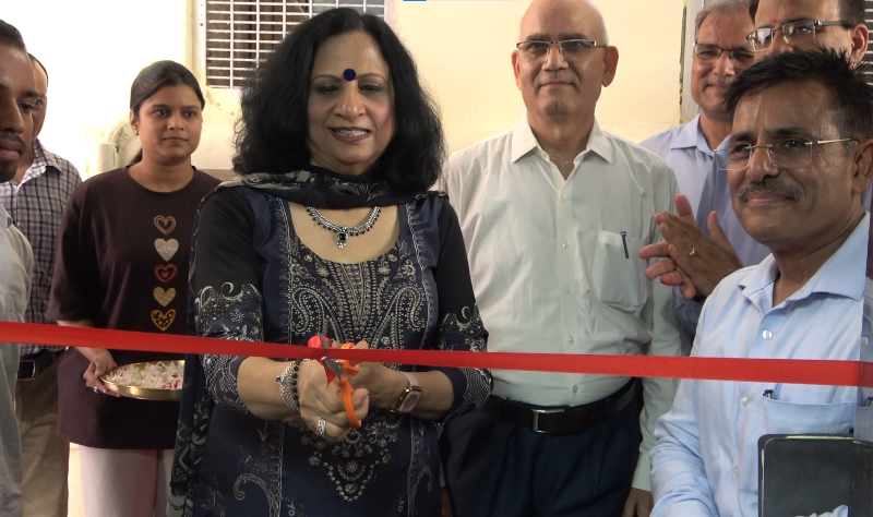  inaugurated the newly installed lift 
