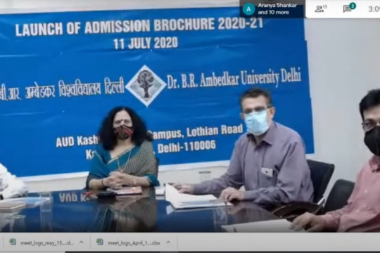 Release of Admission brochure for session 2020-21