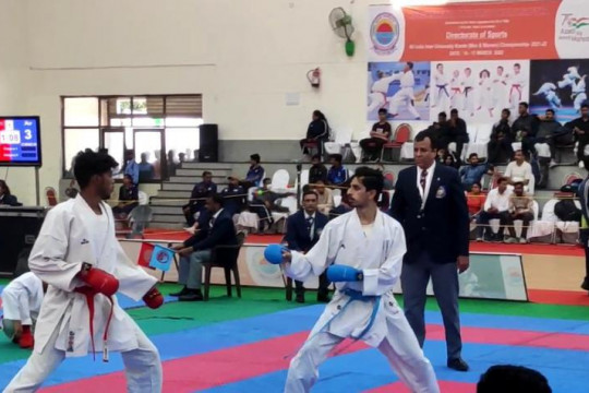 AUD participation in All India inter-university Archery championship at Chandigarh University, NSUT DWARKA Delhi and Karate championship Kurukshetra University Haryana