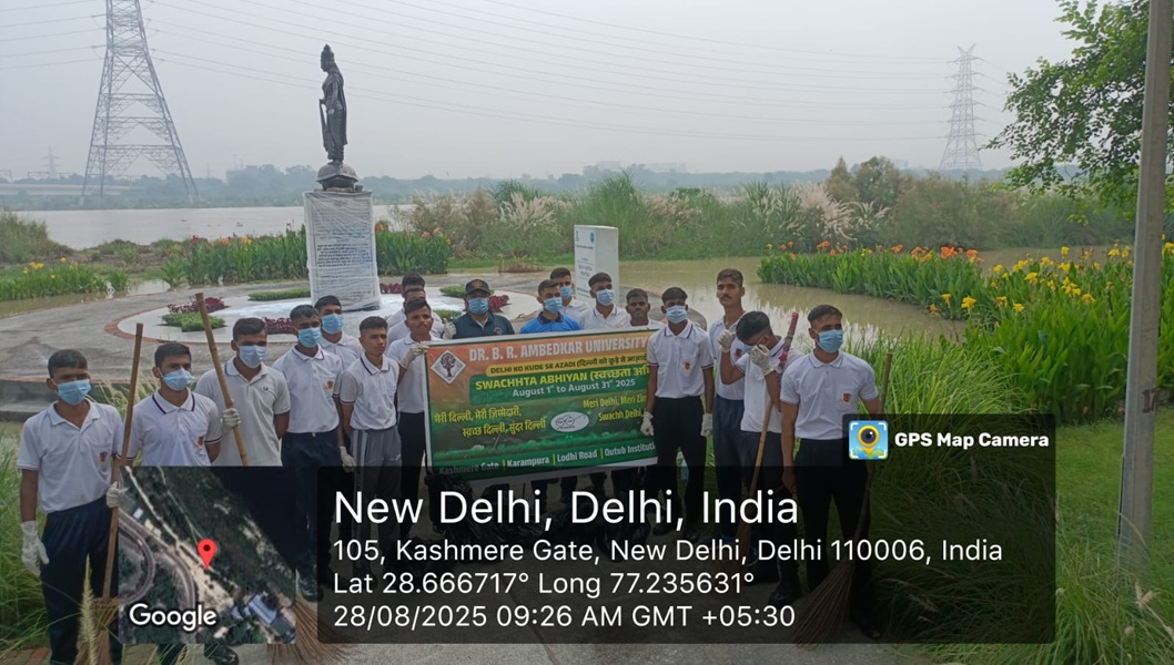  NCC at Qudsiya Ghat, Yamuna River front