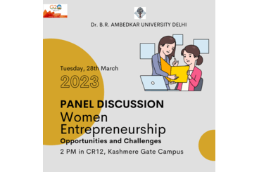 G20_Panel Discussion Women Entrepreneurship: Opportunities and Challenges 28th March 2023