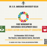 Workshop on Sustainable Development Goals