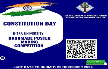 Constitution Day Handmade Poster Competition Last Date Submit 25th November 2024