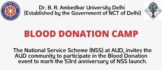BLOOD DONATION CAMP on 23rd September'2022