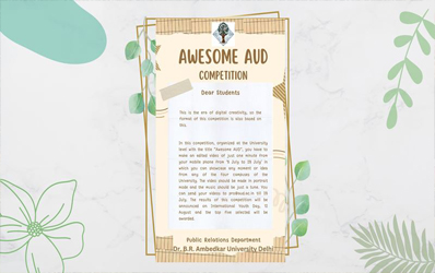 Awesome AUD Competition