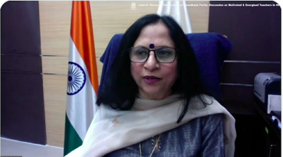 Launch of Research/ Fellowships, e-Samadhaan Portal, Discussion on Motivated & Energized Teachers in HE.