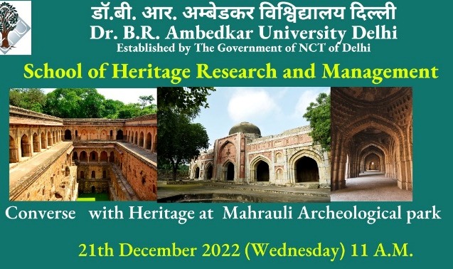 SHRM Converse with Heritage at Mahrauli Archeological park