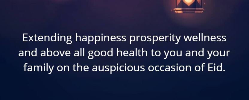 Eid Wishes