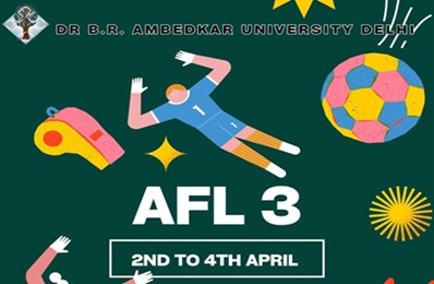 The Sports Division organised AUD Football League (AFL) for all AUD students (boys and girls) in KP Campus from 2nd to 4th April 2025. 