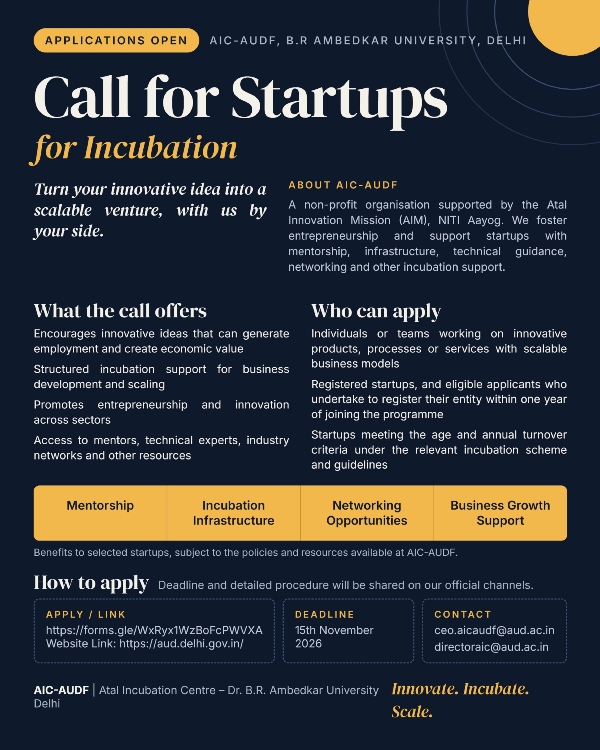 Call for Startups