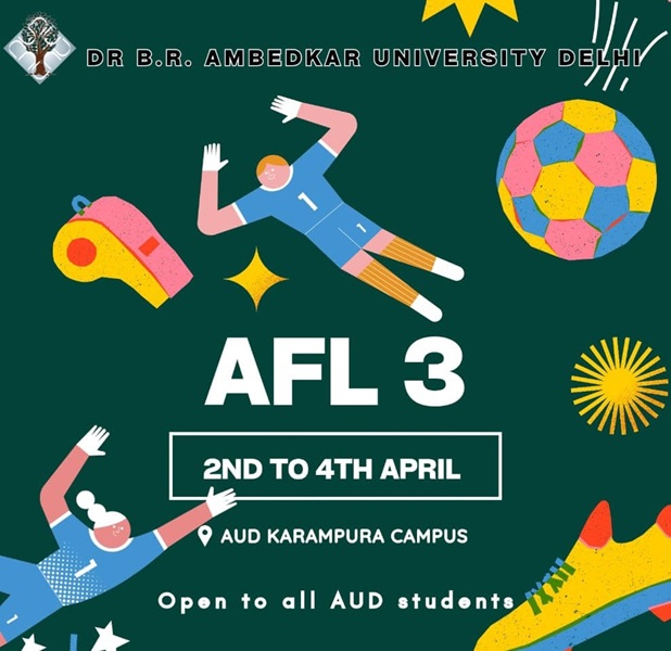 The Sports Division organised AUD Football League (AFL) for all AUD students (boys and girls) in KP Campus from 2nd to 4th April 2025.