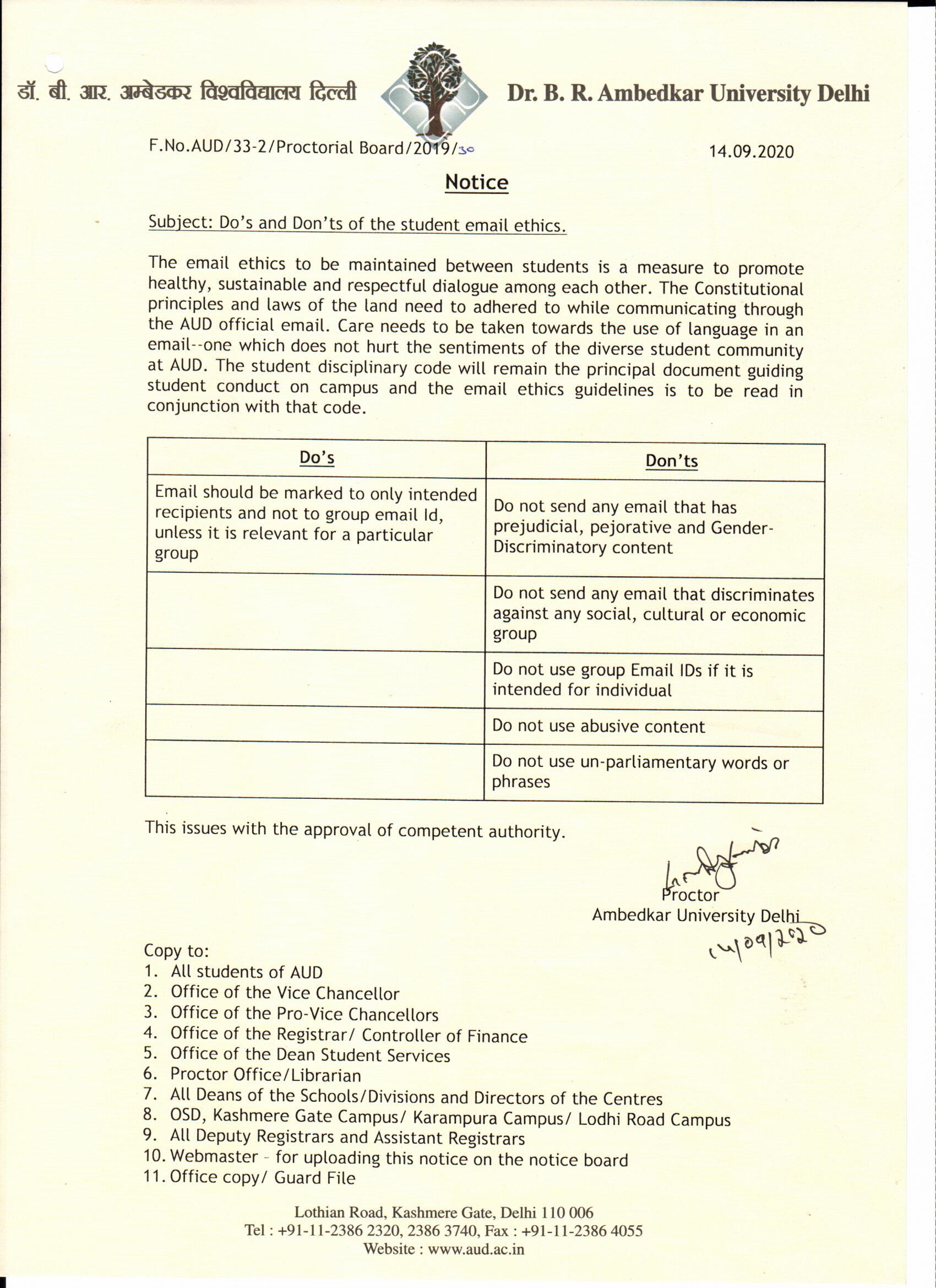 notice-dos-and-donts-of-the-student-e-mail-ethics