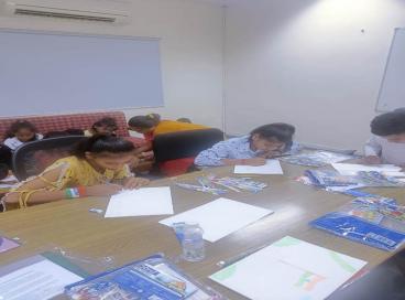 Drawing competition organized by Outreach Extension