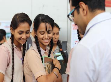 AUD's participation in Career Conclave 3.0 organised by EVGC, Director of Education-GNCTD