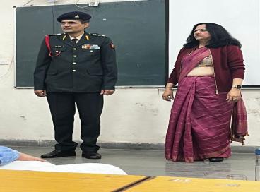 Cadet Investiture Ceremony as part of the NCC Day Celebrations 2nd Dec 2022