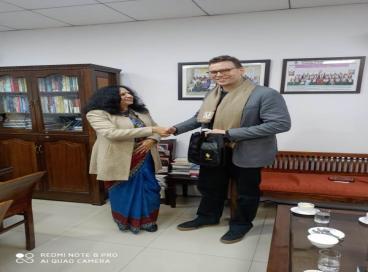 Delegates from Embassy of Denmark visited AUD