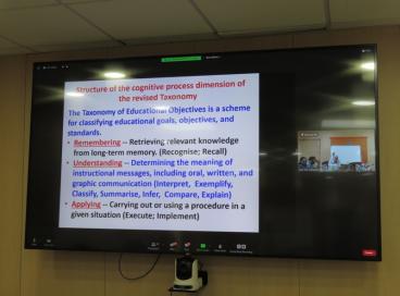 Workshop sessions on Learning Outcomes Curriculum Framework