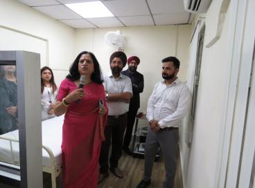 Inauguration of Physiotherapy Unit by Hon’ble Vice Chancellor on 22.07.2022 at Kashmere Gate Campus