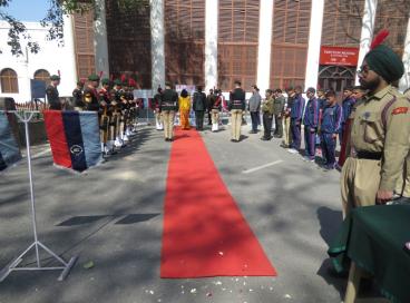 Homage Ceremony to Pulwama Heroes