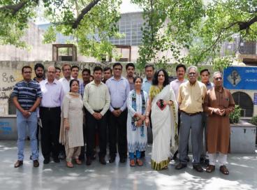 Inauguration of the Students Common Room at Kashmere Gate Campus