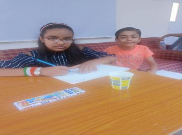 Drawing competition organized by Outreach Extension