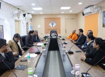 Signing of MOU with Mahabodhi International Meditation Centre Ladakh