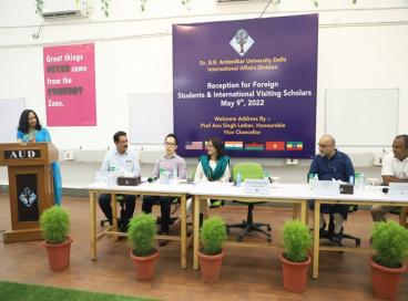 Reception for Foreign Students & International Visiting Scholars May 9th 2022