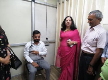 Inauguration of Physiotherapy Unit by Hon’ble Vice Chancellor on 22.07.2022 at Kashmere Gate Campus