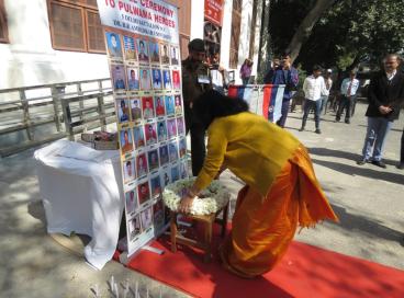 Homage Ceremony to Pulwama Heroes