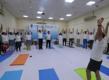 Celebration of 8th International Day of Yoga on 21st June, 2022