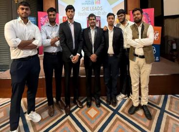 Visit & participation of Students from the Department of Political Science in Sansad TV discussions on 'She Leads – Viksit Bharat Ki Aur