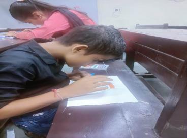 Drawing competition organized by Outreach Extension